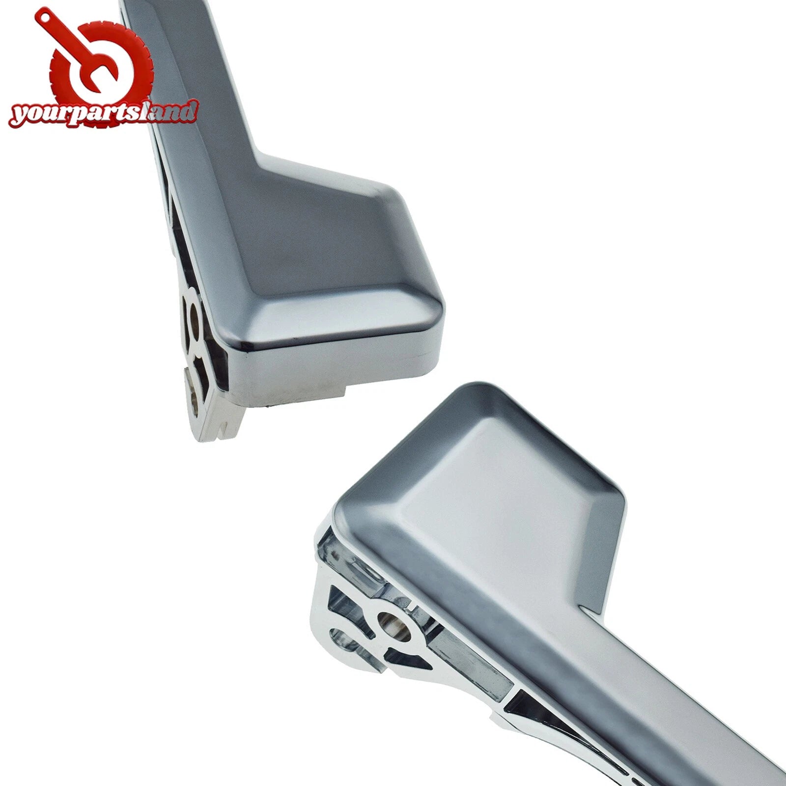Interior Door Handle LH RH 4PCS For 2007-2014 Ford Edge 07-15 Lincoln MKX Chrome 6B93BC-57