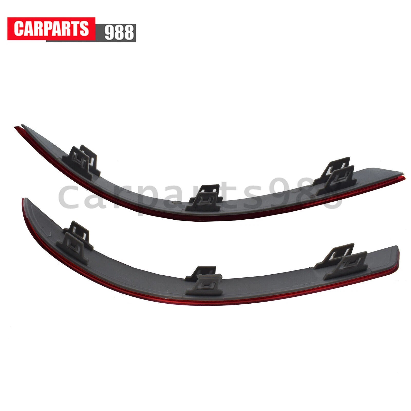 Pair Left Right Rear Bumper Reflector For 2013-16 Mercedes GL350 GL450 GL500 550 6B93BC-57
