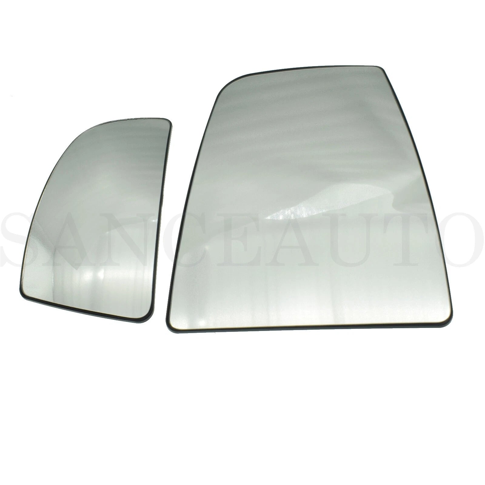 Mirror Glass Upper & Lower Driver Left Side For Ford Transit 150 250 350 2015-22 6B93BC-57
