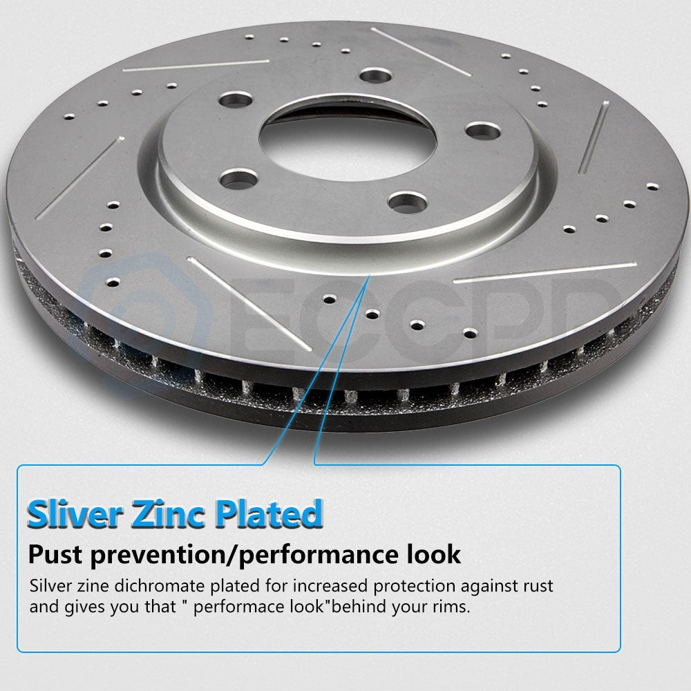 Front Brake Discs Rotors For 2004 2005 2006 2007 2009 2009 2010-2013 Mazda 3 6B93BC-57