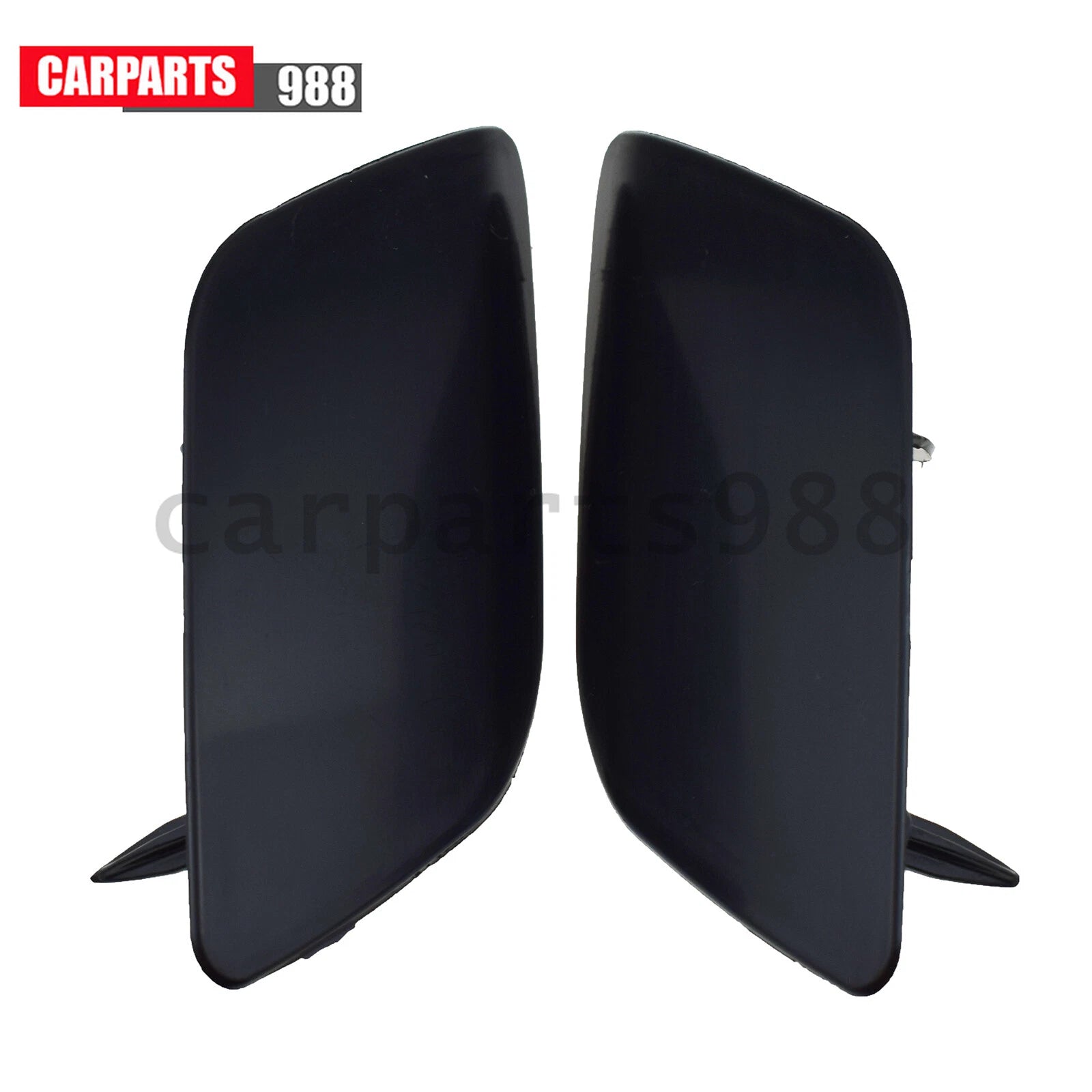 2Pcs Left Right Front Bumper Headlight Washer Nozzle Cover For Audi Q7 2010-2015 6B93BC-57