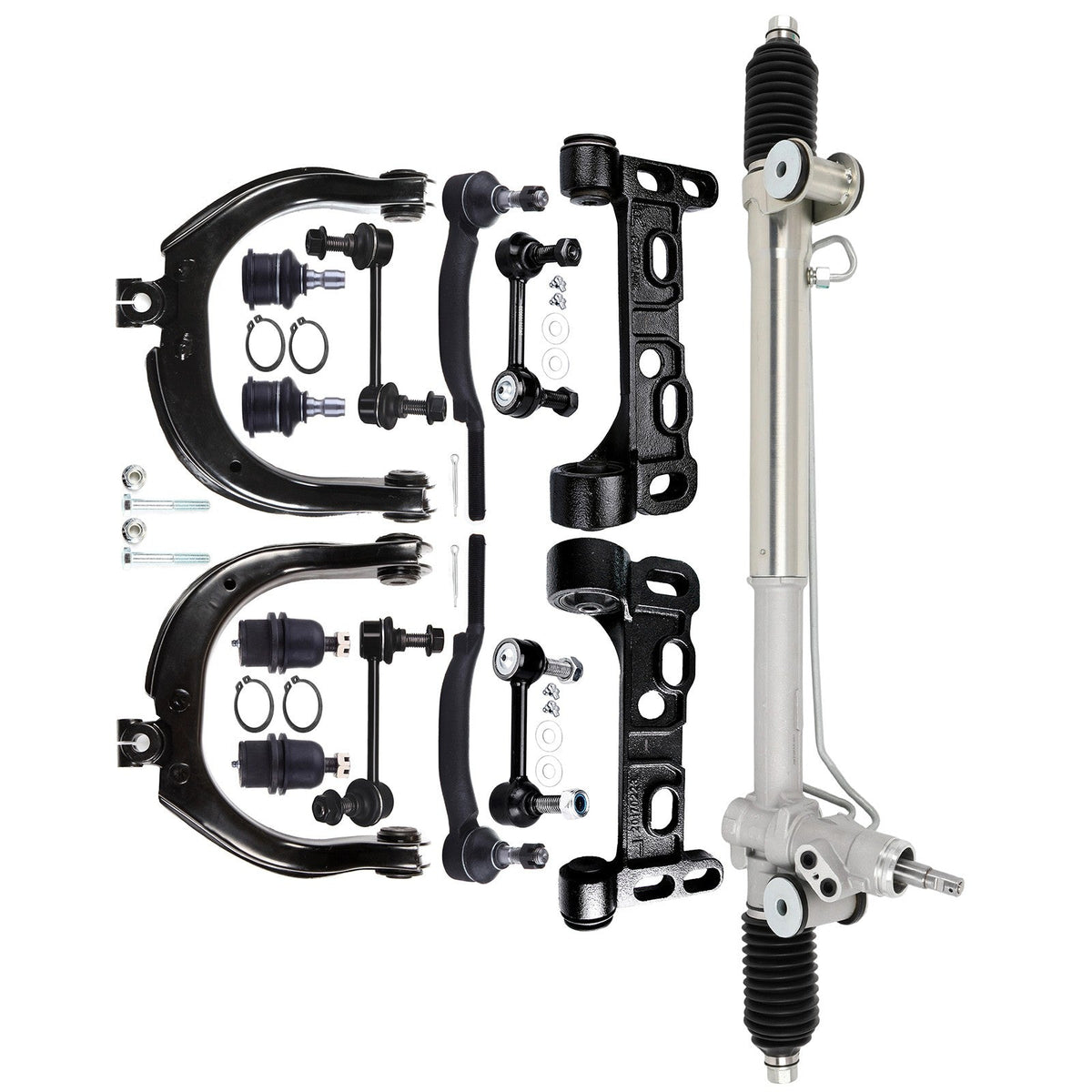 Eccpp 15Pc Complete Power Steering Rack And Pinion Suspension Kit For Chevy Gmc KOEEP