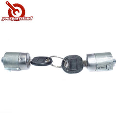 Door Lock Cylinder w/ Keys Set For 1988-1994 Chevrolet C1500 9591963,DL19B D571A 6B93BC-57