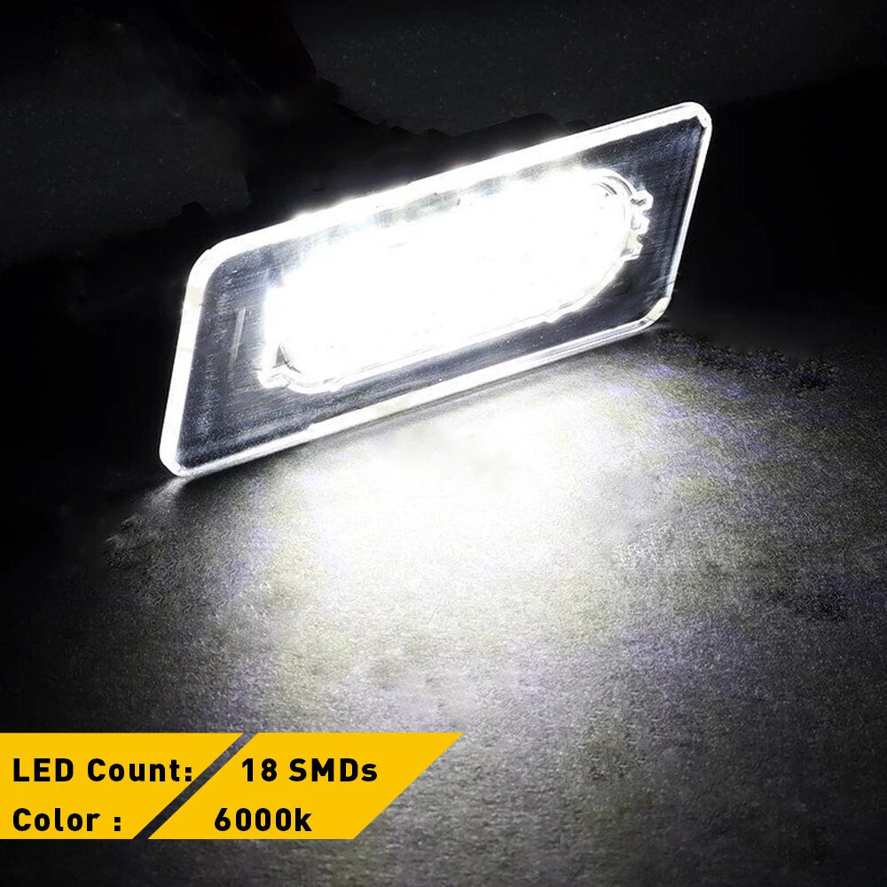 For 2014-2019 Toyota Corolla Sedan LED License Plate Light 6000K Super Bright EA 6B93BC-57