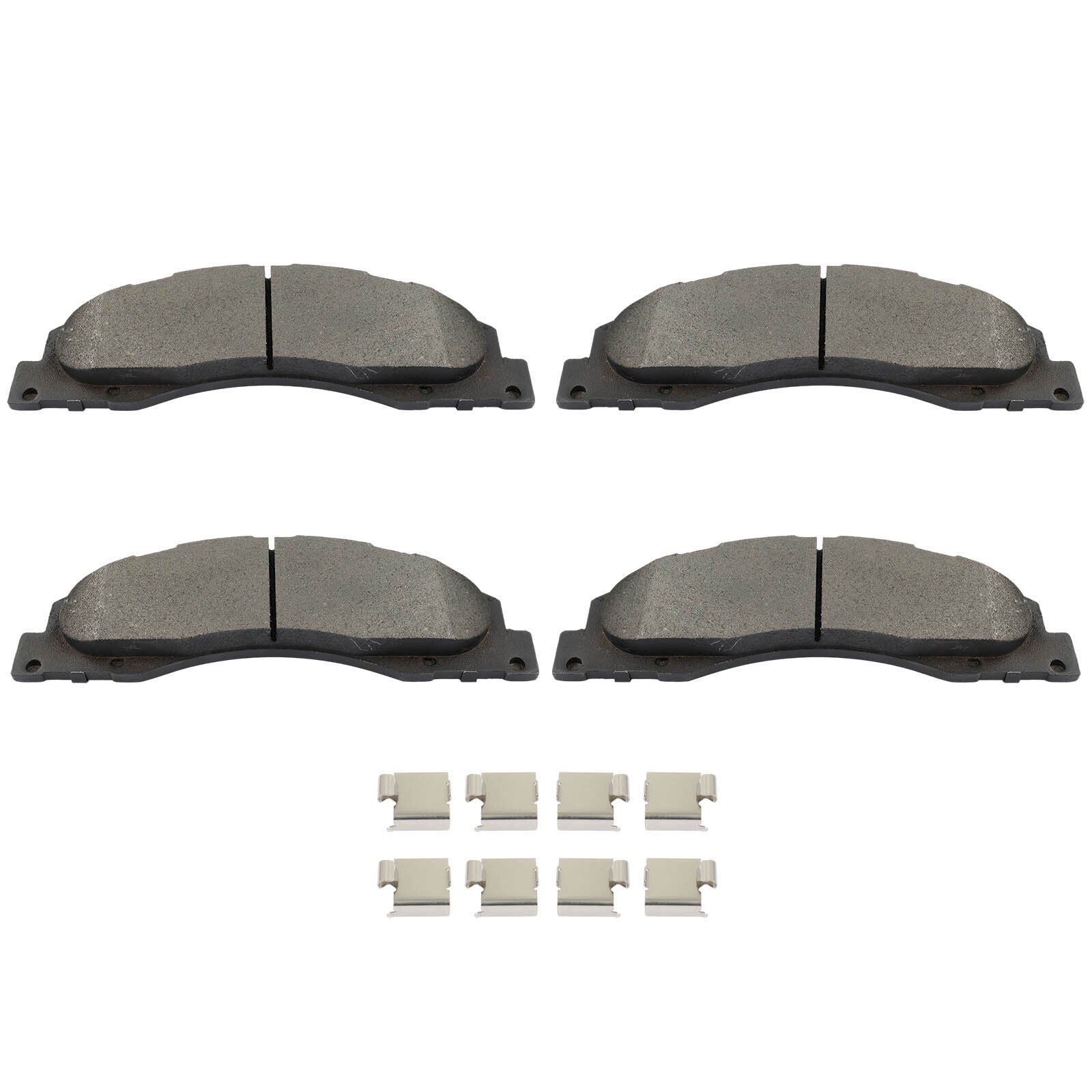 Front Rear Brake Pads For Ford 2008-2014 E-150 E-250 2008-2019 E-350 SUPER DUTY KOEEP