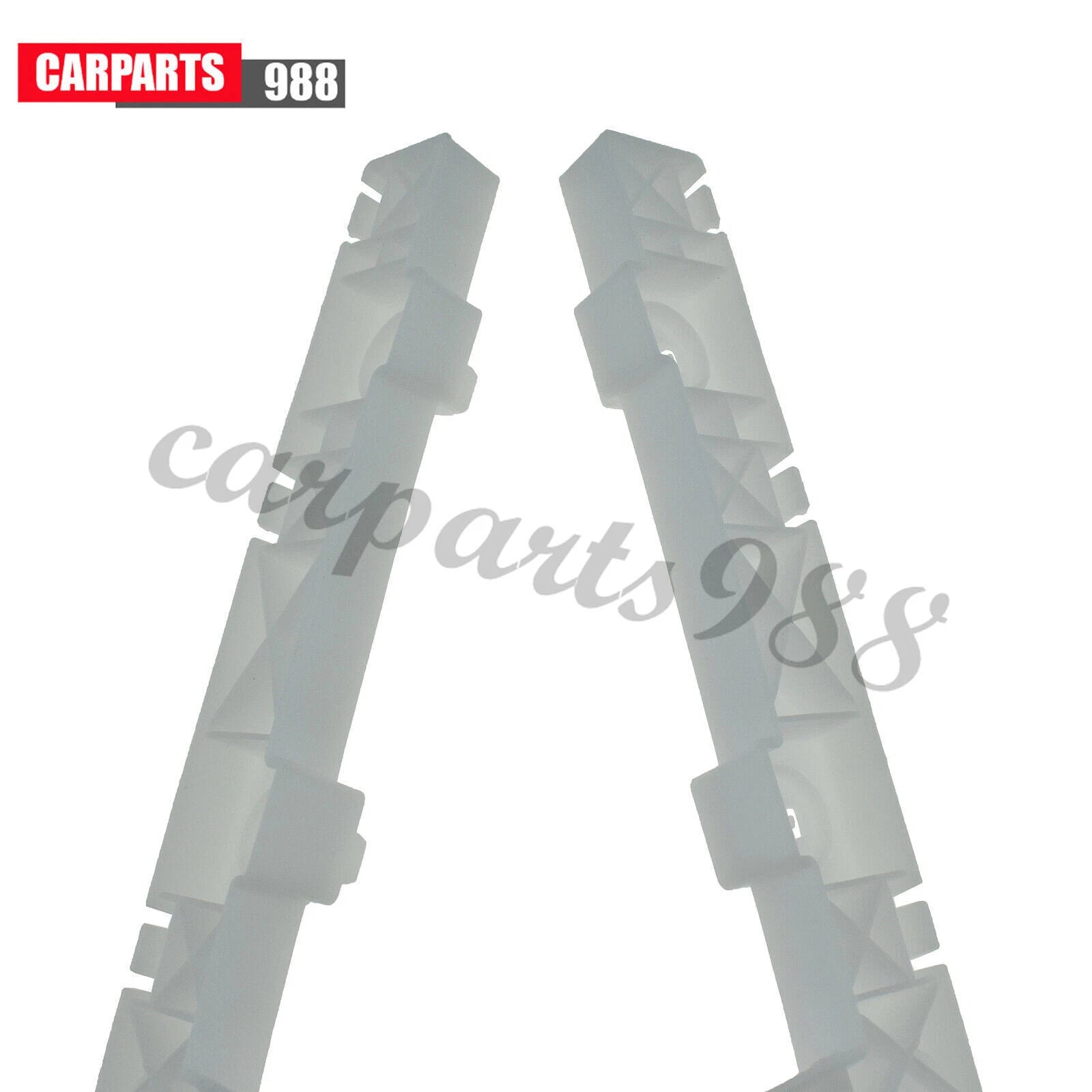 Pair LH RH Front Bumper Bracket for Mitsubishi Lancer 2008-17 6400F549 6400F550 6B93BC-57