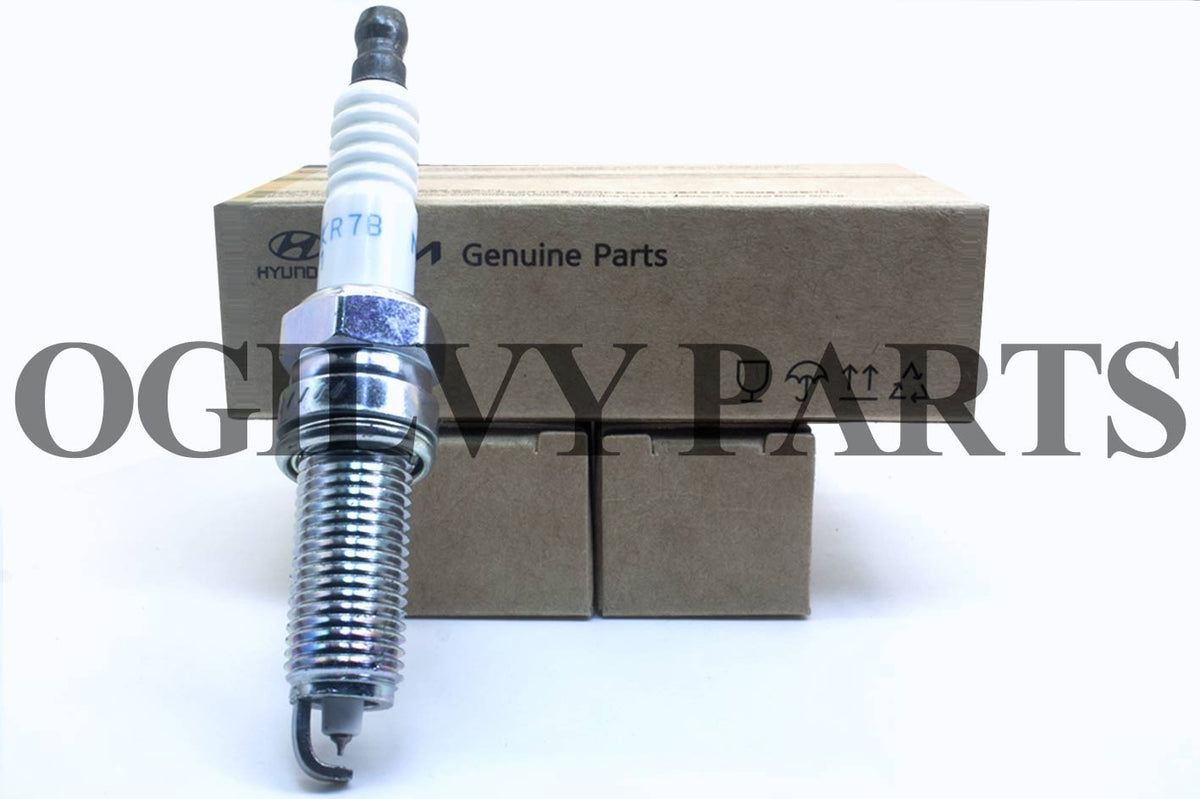 Genu-ine (4) 18846-11070 Spark Plugs For 11-18 Elantra Tucson Forte Sorento