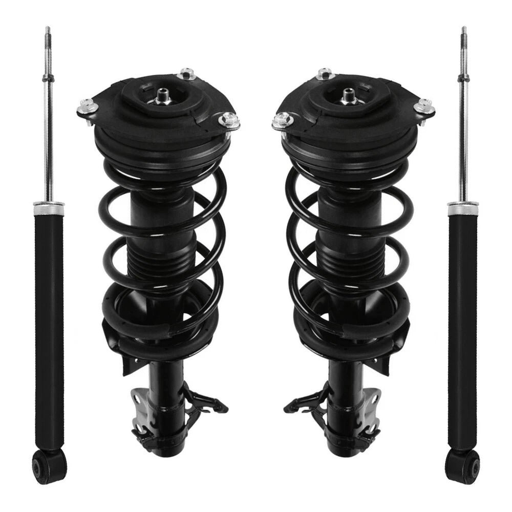 Front & Rear Complete Strut Assembly Shock Kit for 2007-2012 Nissan Versa 6B93BC-57