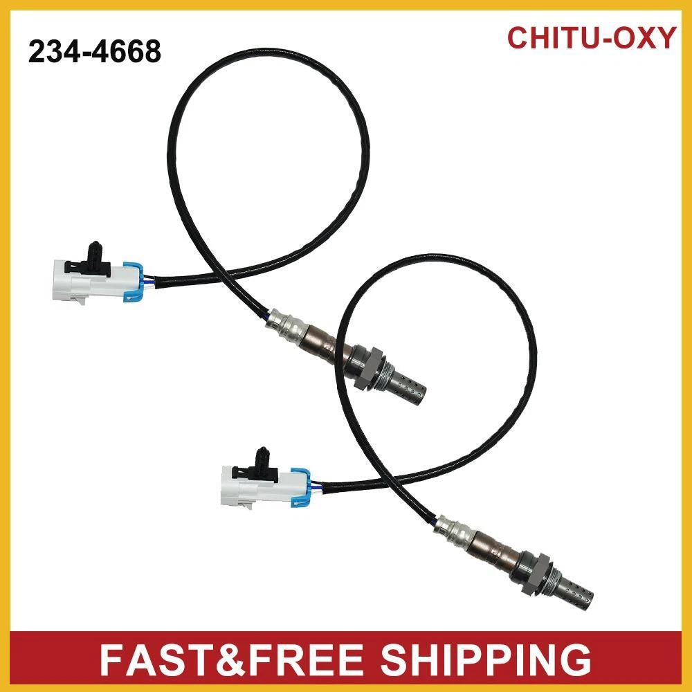 2X Up/Downstream Oxygen O2 Sensor For Chevy Silverado GMC Sierra Yukon 234-4668 6B93BC-57