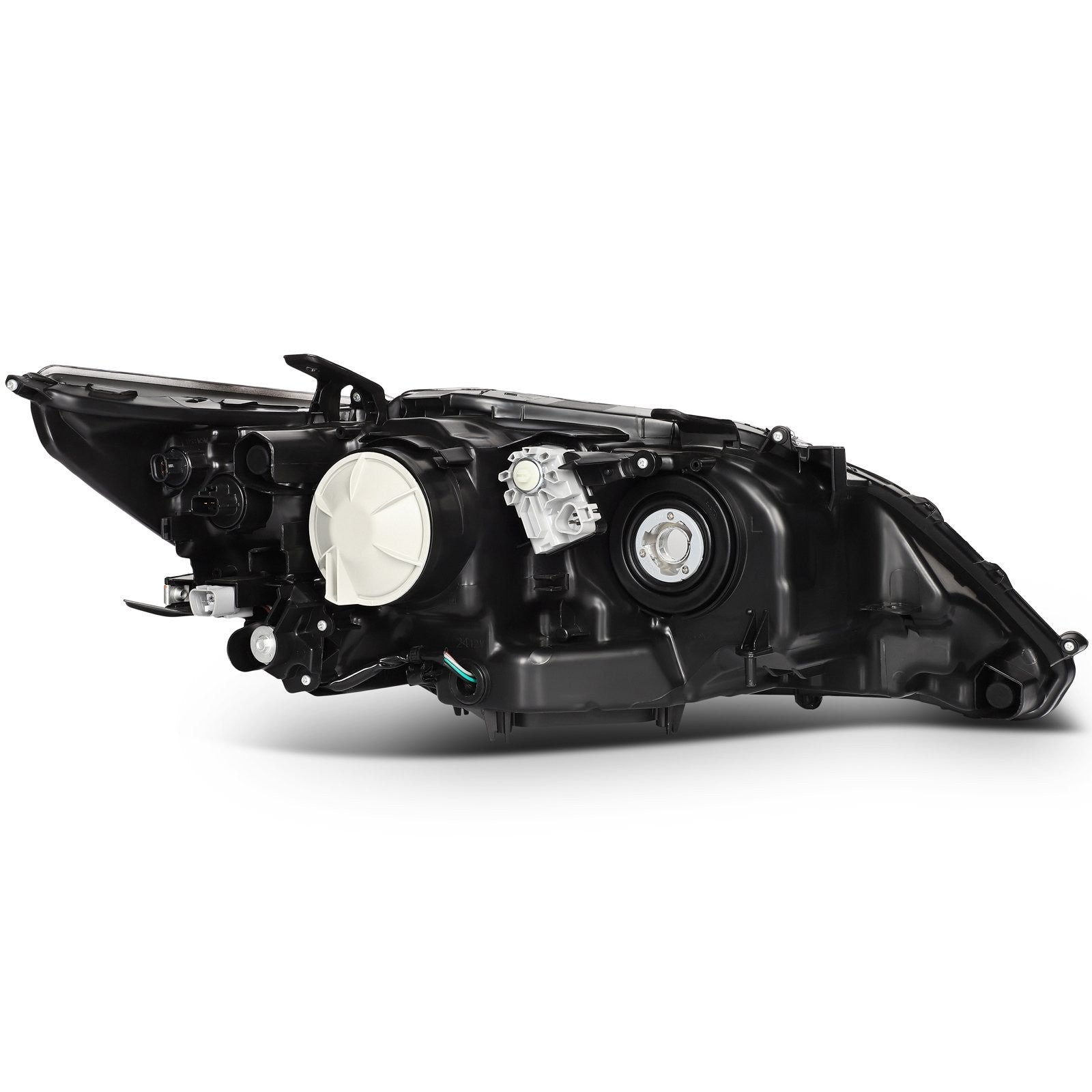 ECCPP Headlights Assembly For Lexus ES300h 2.5L ES350 3.5L 2013-2015 Pair Black 6B93BC-57