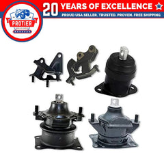 Fits 2003-2007 Honda Accord 2.4L MANUAL Motor & Trans Mount Set 5pcs : A4526HY 6B93BC-57