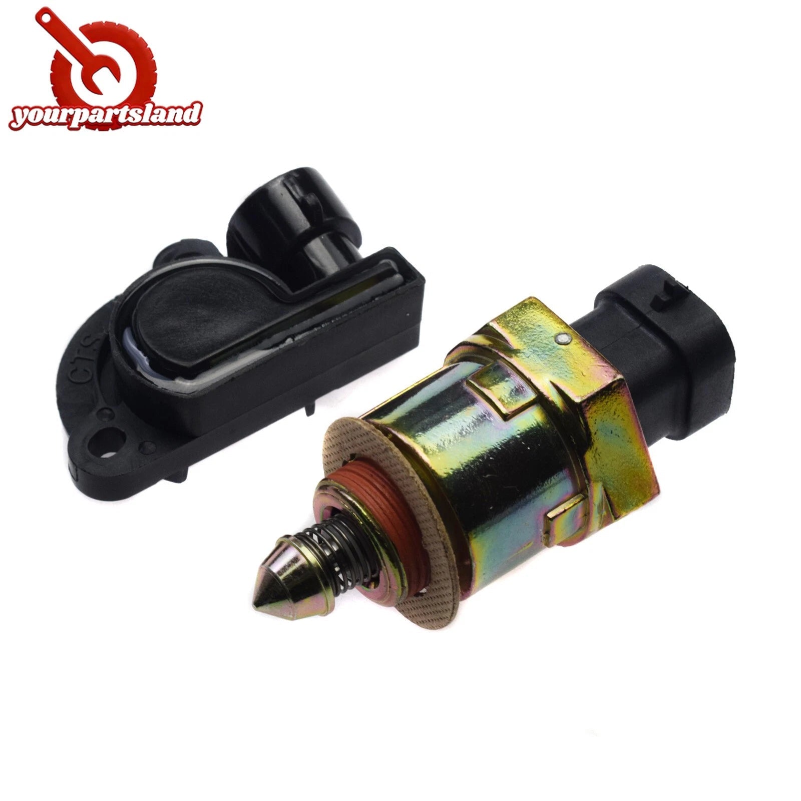 Idle Control Valve & Throttle Position Sensor Fit 1991-1995 Chevrolet C1500 6B93BC-57