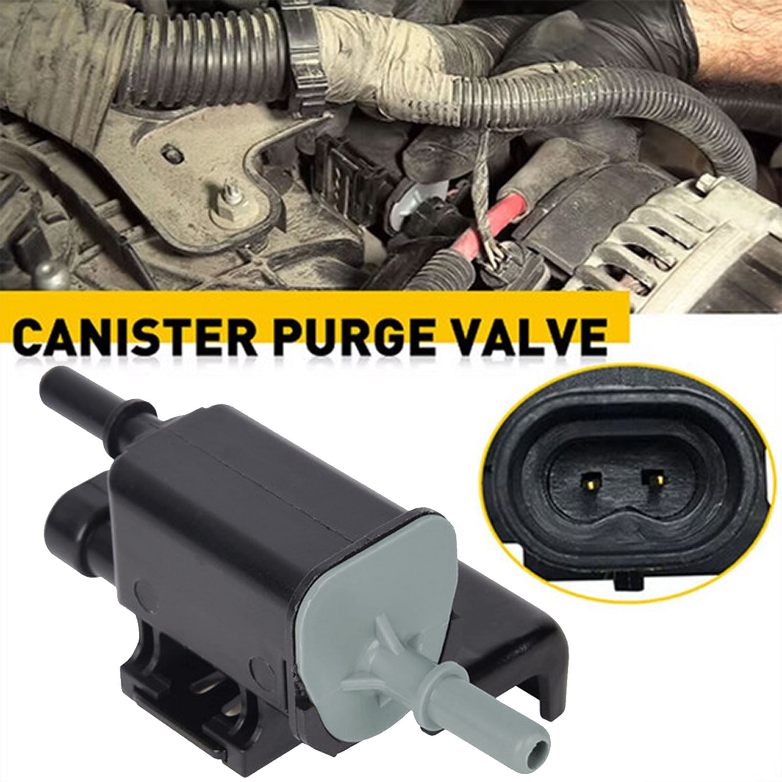 Vapor Canister Vent Valve Solenoid For 2007-2013 GMC Yukon &Chevrolet Silverado 6B93BC-57