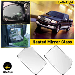 Left+Right Side Glass Mirror Power Fit For Ford F150 04-10 F-150 Mark LT Pickup 6B93BC-57