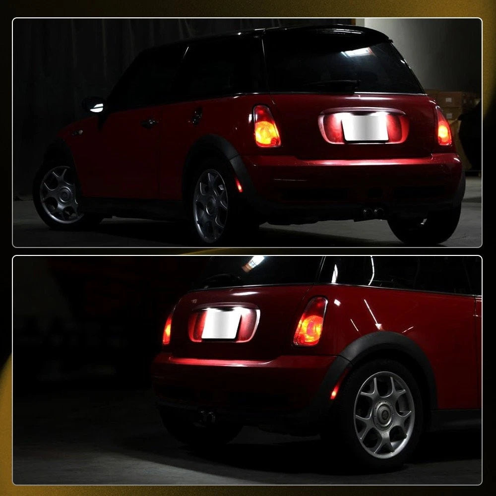 2X LED License Plate Lights White For 2012-2015 Mini Cooper Roadster R59 6000K A 6B93BC-57