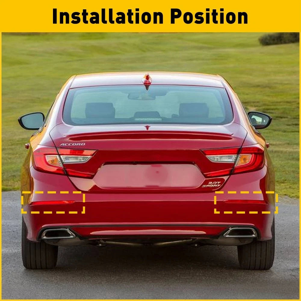 Rear Bumper Reflectors Light Left Right For 2018-2022 Honda Accord 33505TVAA01 6B93BC-57