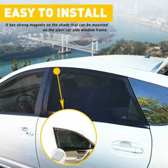 4X Car Front Window Rear Mesh Screen Sun Shade Cover Windshield Sunshade Visor 6B93BC-57