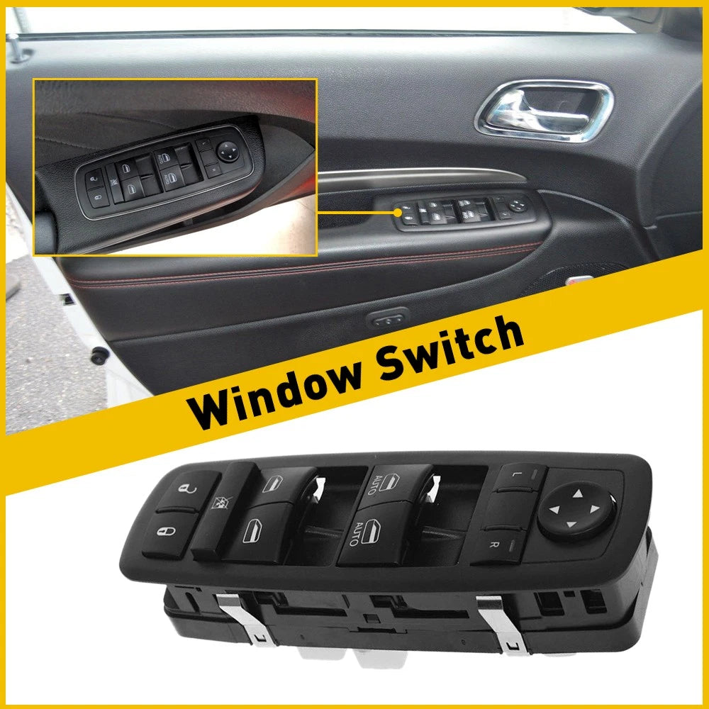 Master Power Window Switch Drive Side For 2014-2019 CHEROKEE GRAND DODGE DURANGO 6B93BC-57