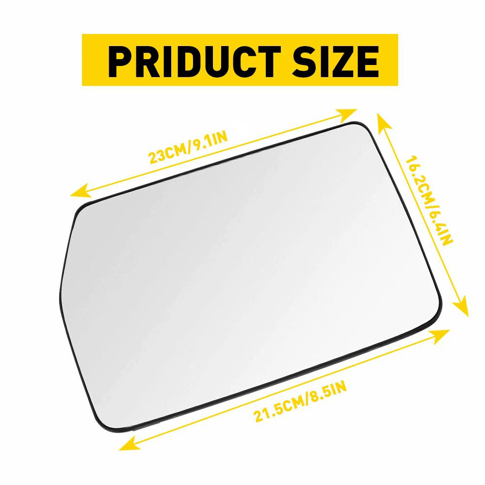 Left+Right Side Glass Mirror Power Fit For Ford F150 04-10 F-150 Mark LT Pickup 6B93BC-57