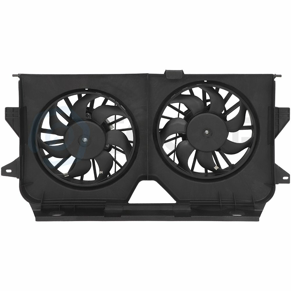 Radiator Condenser Cooling Fan Assembly For 2005-2007 Chrysler Town & Country 6B93BC-57