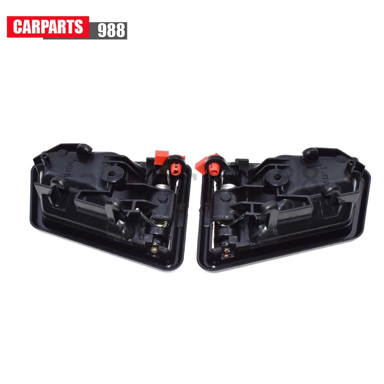 2Pcs Interior Door Handle Black Left & Right For Suzuki Sidekick 8313056B015ES 6B93BC-57