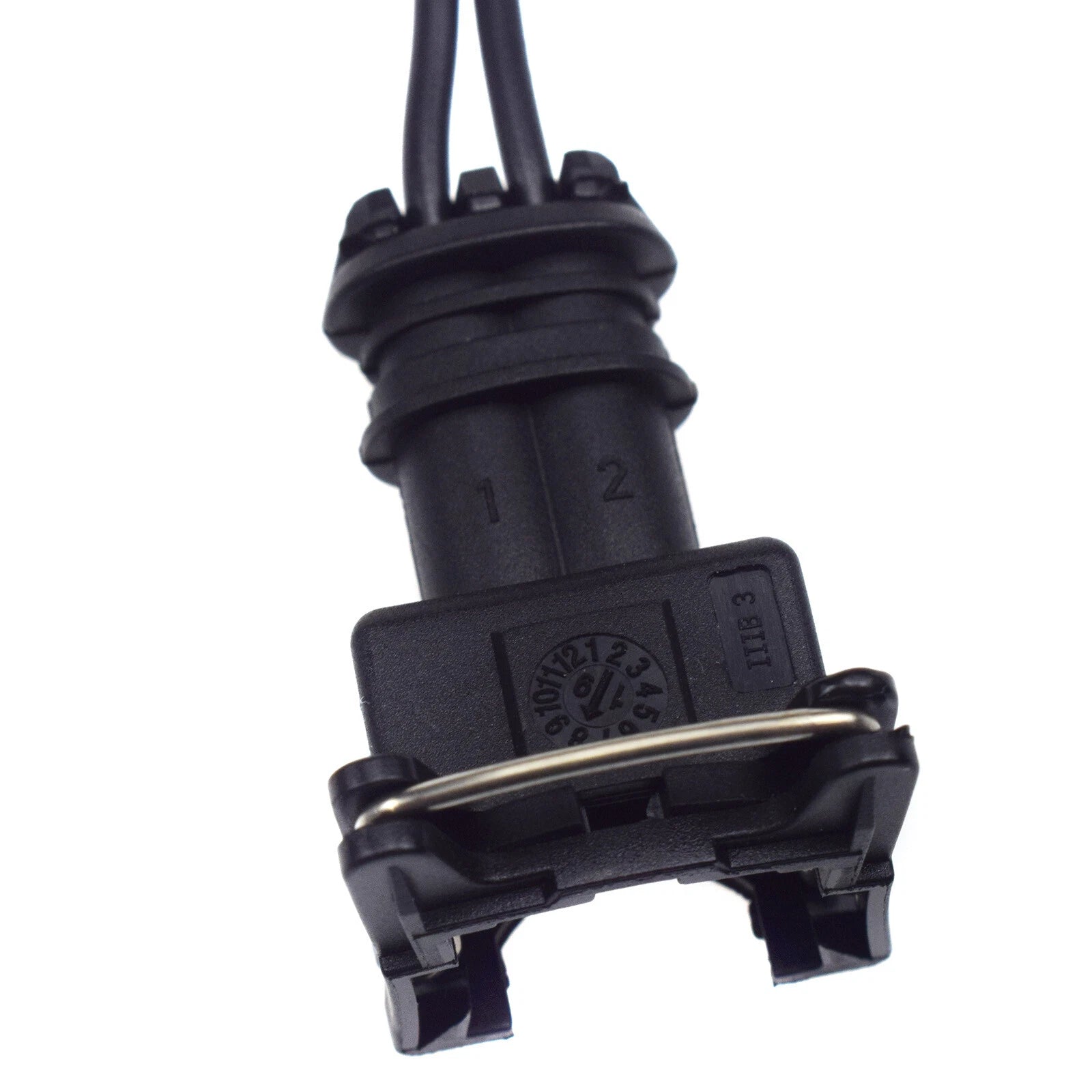 For EV1 OBD1 Pigtail Cut & Splice Fuel Injector Connector Wiring Plugs Clips 6B93BC-57