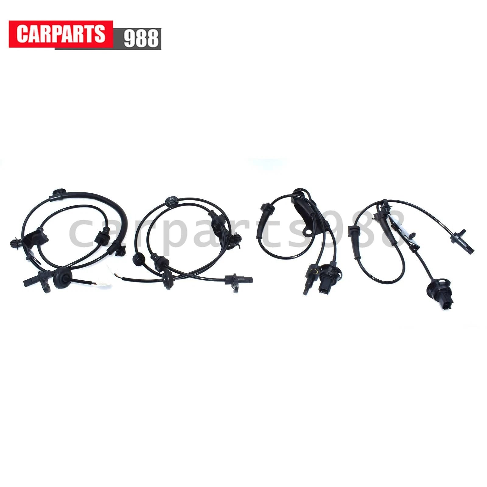 4Pcs Front Rear LH RH ABS Wheel Speed Sensor For Honda Fit Insight CR-Z City 6B93BC-57
