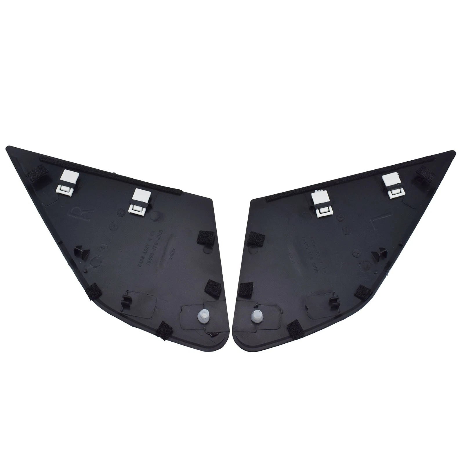 2pcs Car Front Door Garnish Window Glass Trim Cover for Honda Fit Jazz 2009-2013 6B93BC-57
