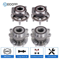 4X Front & Rear Wheel Hub Bearings For 2005-2008 2009 Subaru Legacy Outback AWD 6B93BC-57