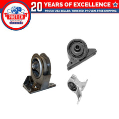 Motor & Trans Mount 3PCS Set Compatible for 2001-2005 Dodge Stratus 2.4L Coupe 6B93BC-57