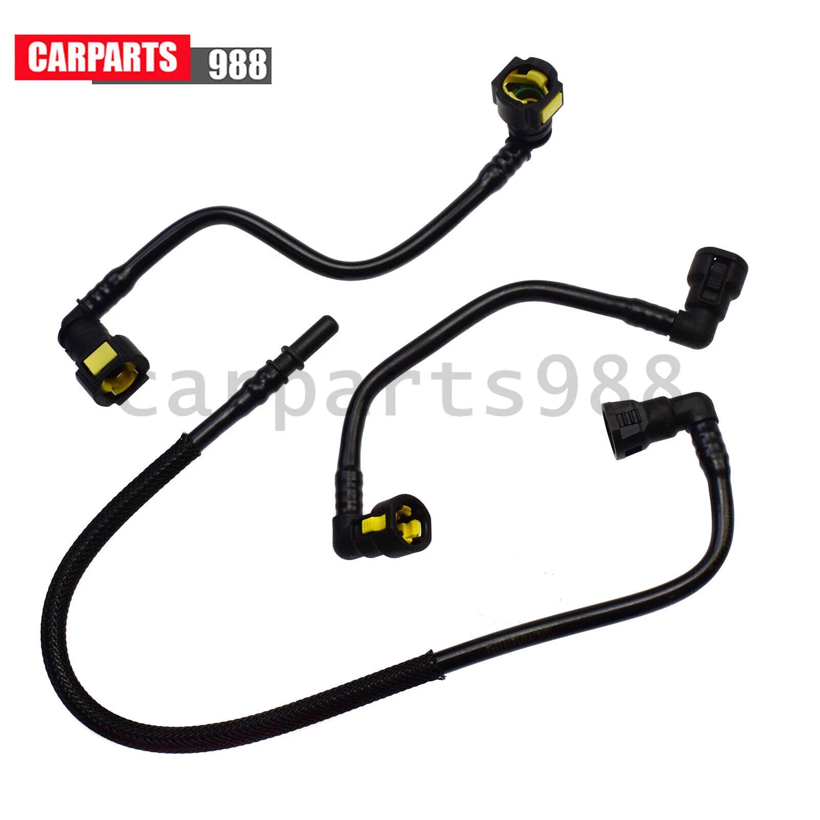 Set of 3 Fuel line Hose kit for Mercedes W163 ML320 ML430 ML55 AMG 1634702864 6B93BC-57