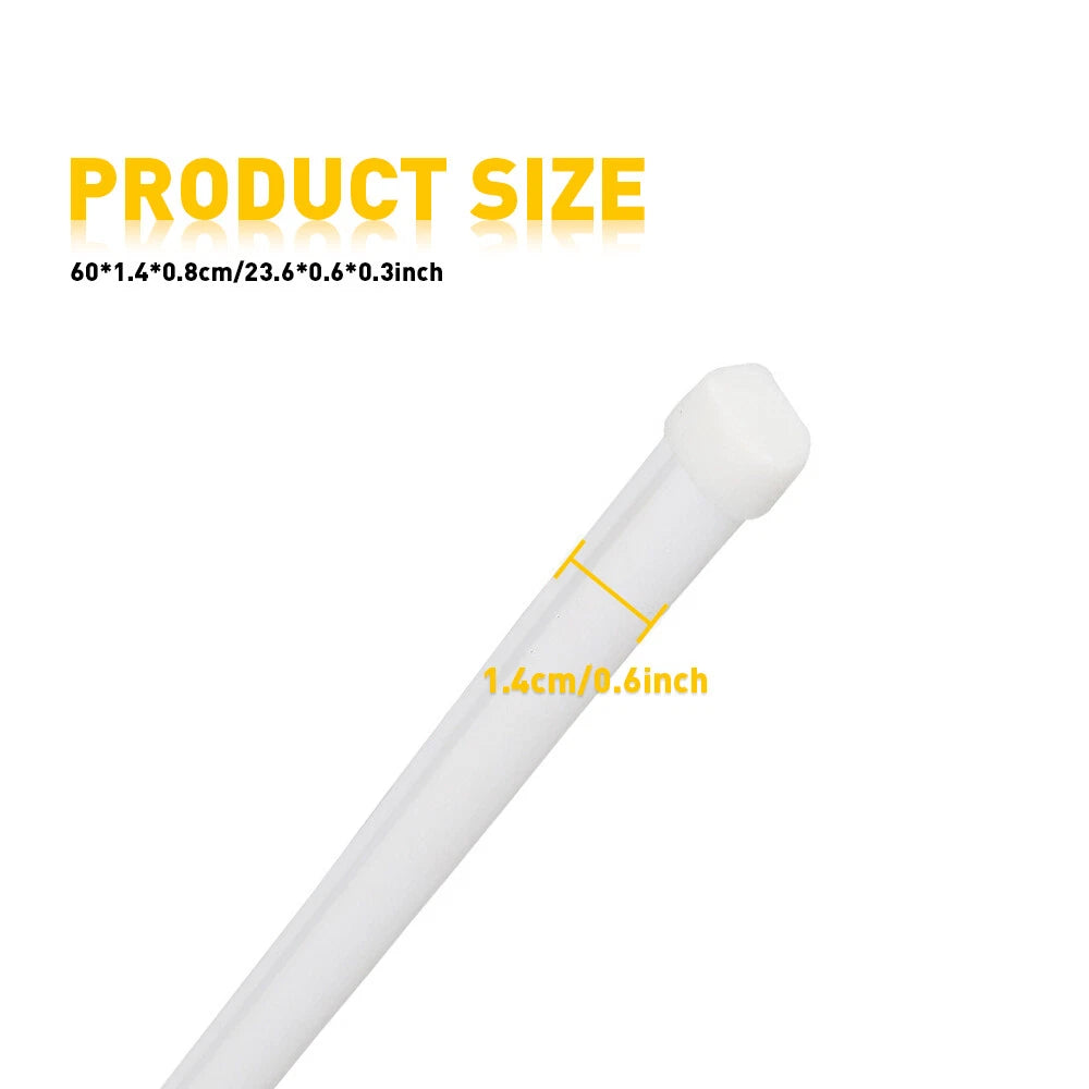 2x Flexible 60cm Car Switchback Headlight Tube LED Strip DRL Light Amber/White 6B93BC-57