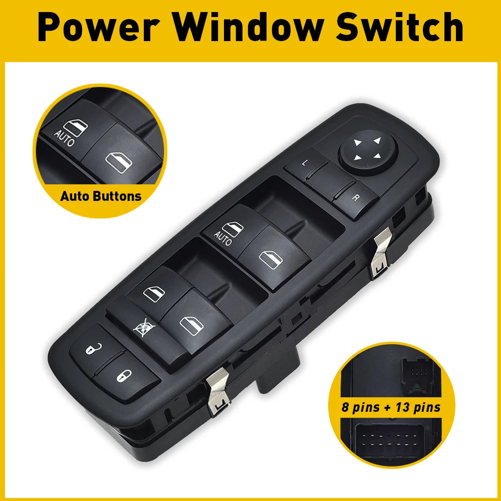 Master Power Window Door Switch Fits Dodge 2011 Journey 2012 2013 2014 2015 2016 6B93BC-57