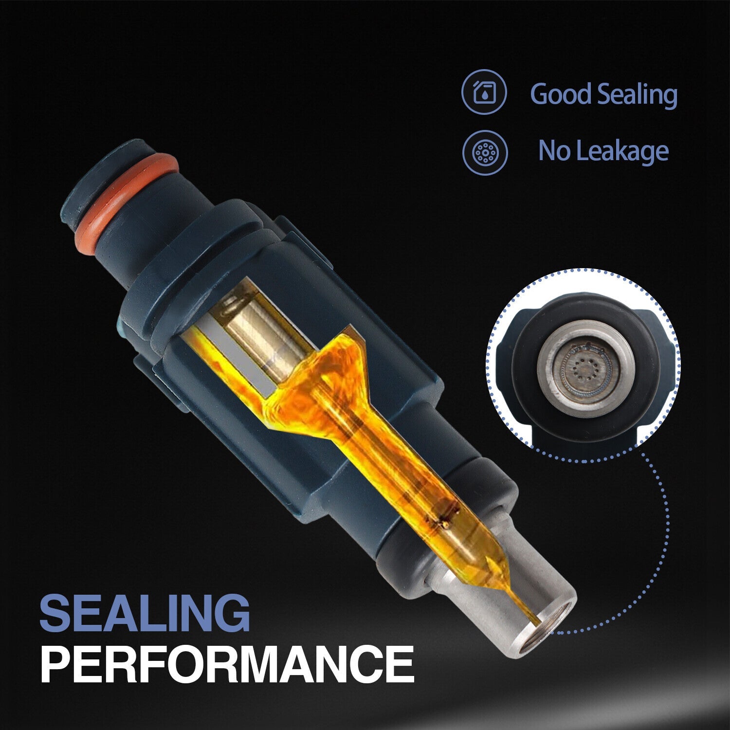 49033-0010 Fuel Injector for Kawasaki KX450F 2009-2015 KFX450R 08-14 Ninja ZX10R 6B93BC-57