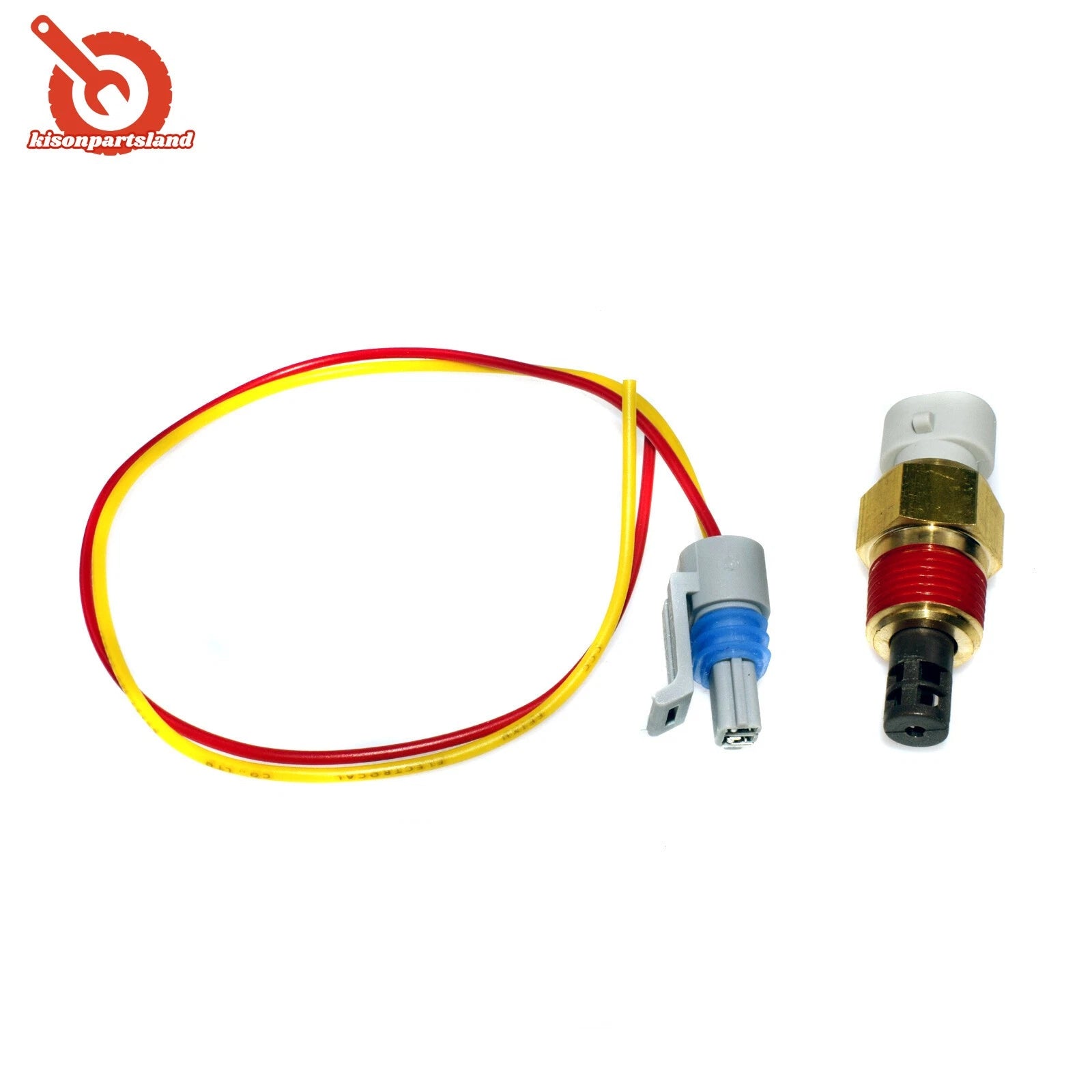 Intake Air Temperature Sensor W/ Connector 2-Way Female Pigtail For IAT 25036751 6B93BC-57