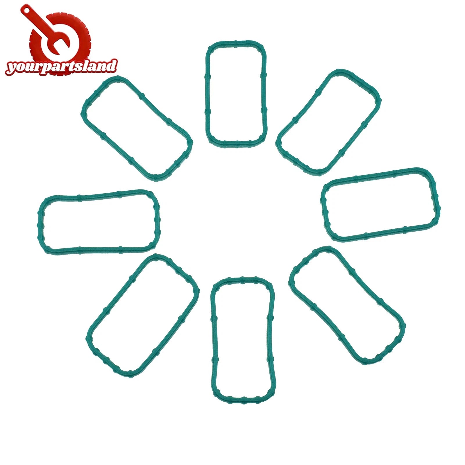 8x For LS3 Intake Manifold Gasket Seals L99 L76 L77 6.2 MS97151,MS19589,19256623 6B93BC-57