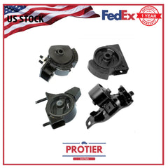 Engine Motor & TransMount 4PCS Set for 90 - 92 Toyota Corolla 1.6L 2WD 4 Speed 6B93BC-57