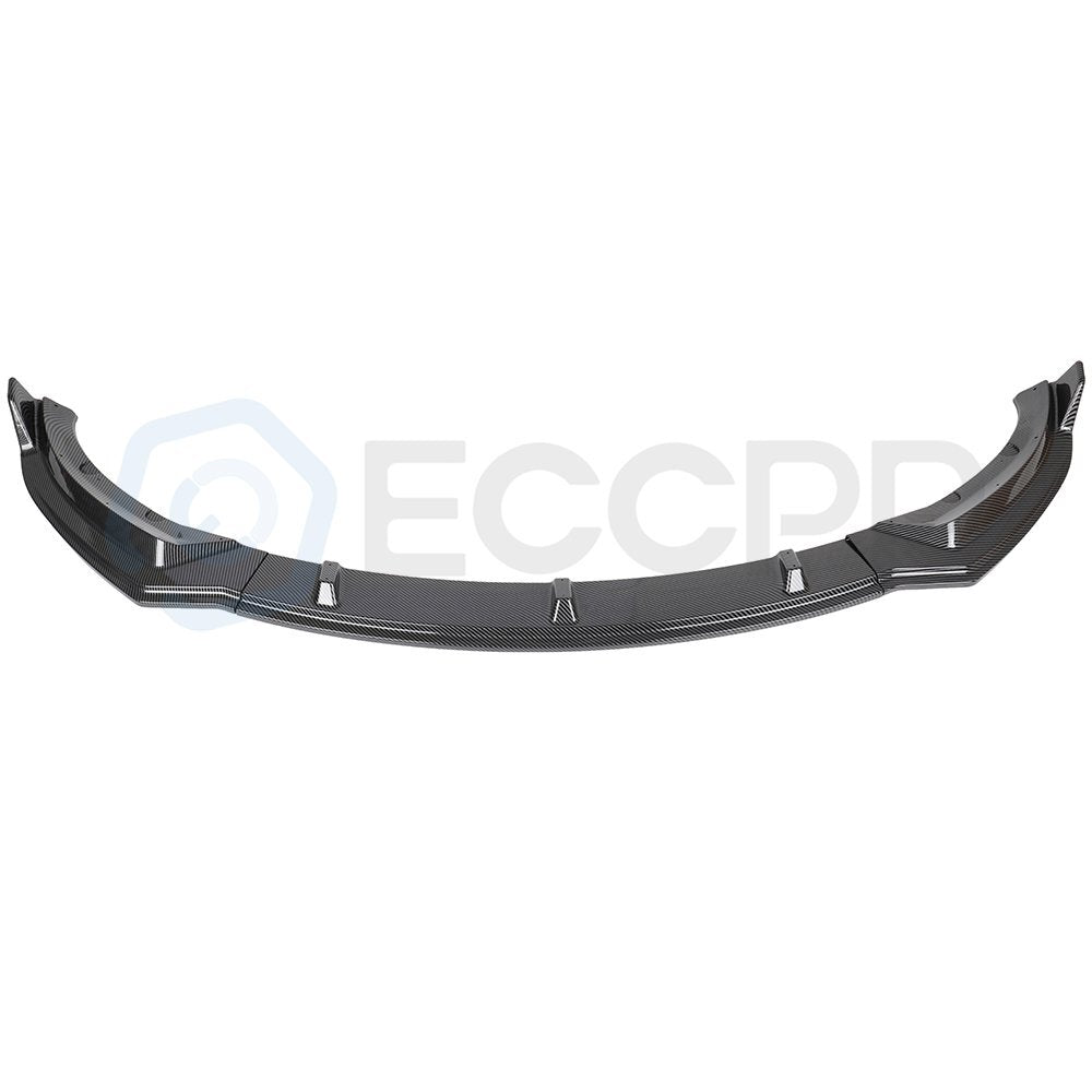 For Tesla Model 3 2017 2018 2019 Carbon Fiber Pattern Front Bumper Body Kit Lip 6B93BC-57