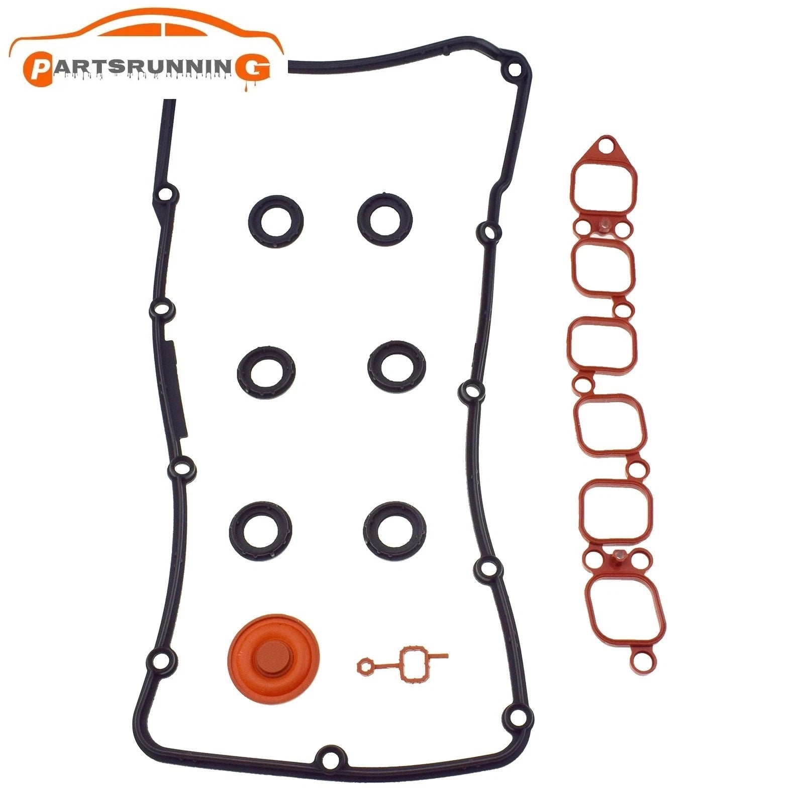 Engine Valve Cover Intake Manifold Gasket Set for Audi VW Golf R32 A3 3.2L 6B93BC-57