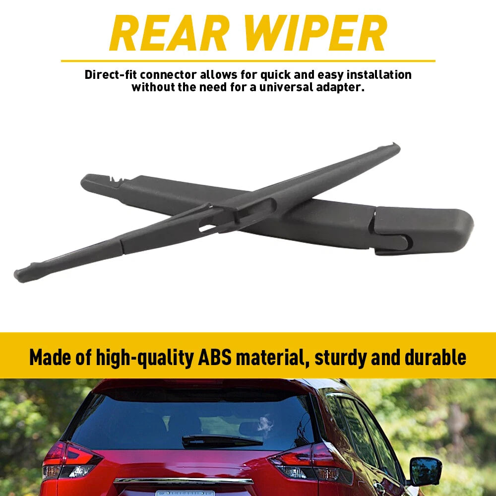 Rear Windshield Back Wiper Arm Blade Set For Nissan 2013 - 2019 Rogue Pathfinder 6B93BC-57