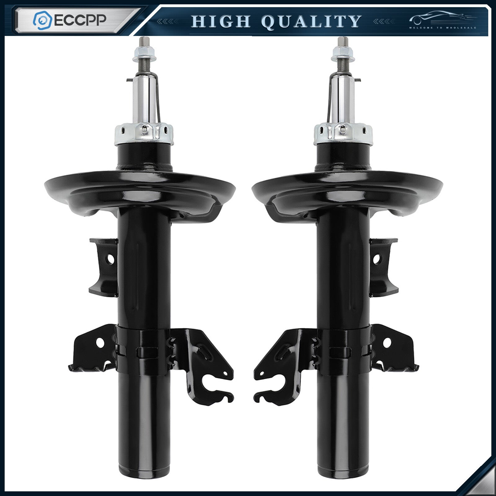 For 2013-2016 DODGE DART 2x Front Gas Shocks Absorbers Struts L &R Assembly 6B93BC-57