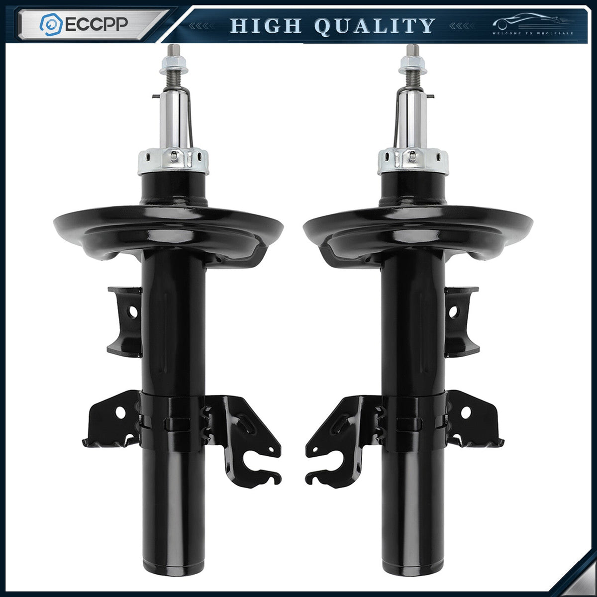 For 2013-2016 DODGE DART 2x Front Gas Shocks Absorbers Struts L &R Assembly 6B93BC-57
