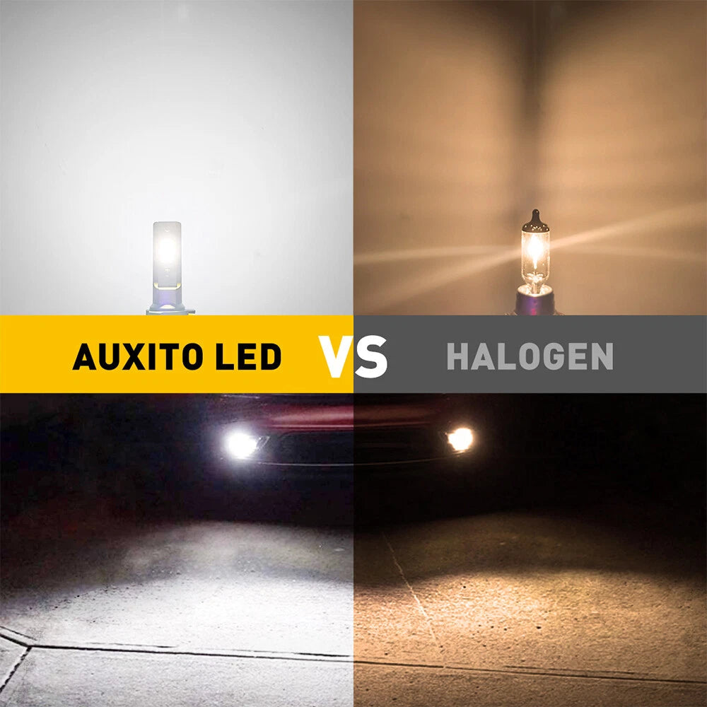 Canbus LED Fog Lights Bulbs Foglights H11 H16 H8 White for Audi BMW Mercedez EXC 6B93BC-57