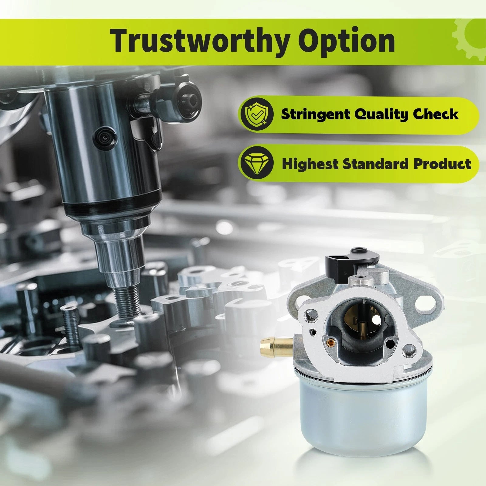 Carburetor For B&S 650 Series Motor 6150 4-7 hp Engine 6 hp Engine 6B93BC-57