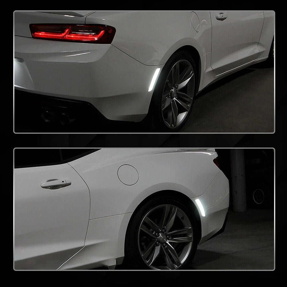 Fit 2016-2022 Chevrolet Camaro white clear LED Marker Side Lights Kit Front Rear 6B93BC-57