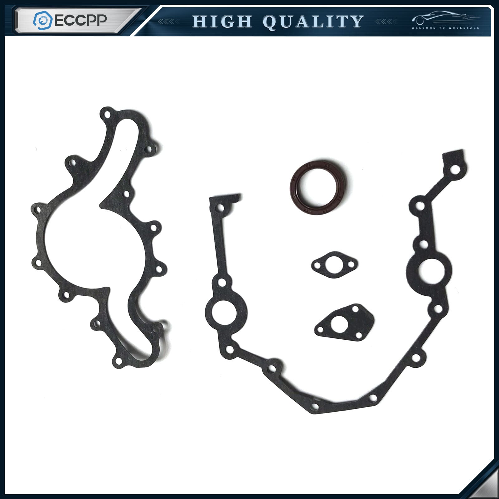 ECCPP Timing Cover Gasket For 97-11 Ford Explorer Land Rover Mazda Mercury 4.0L ECCPP