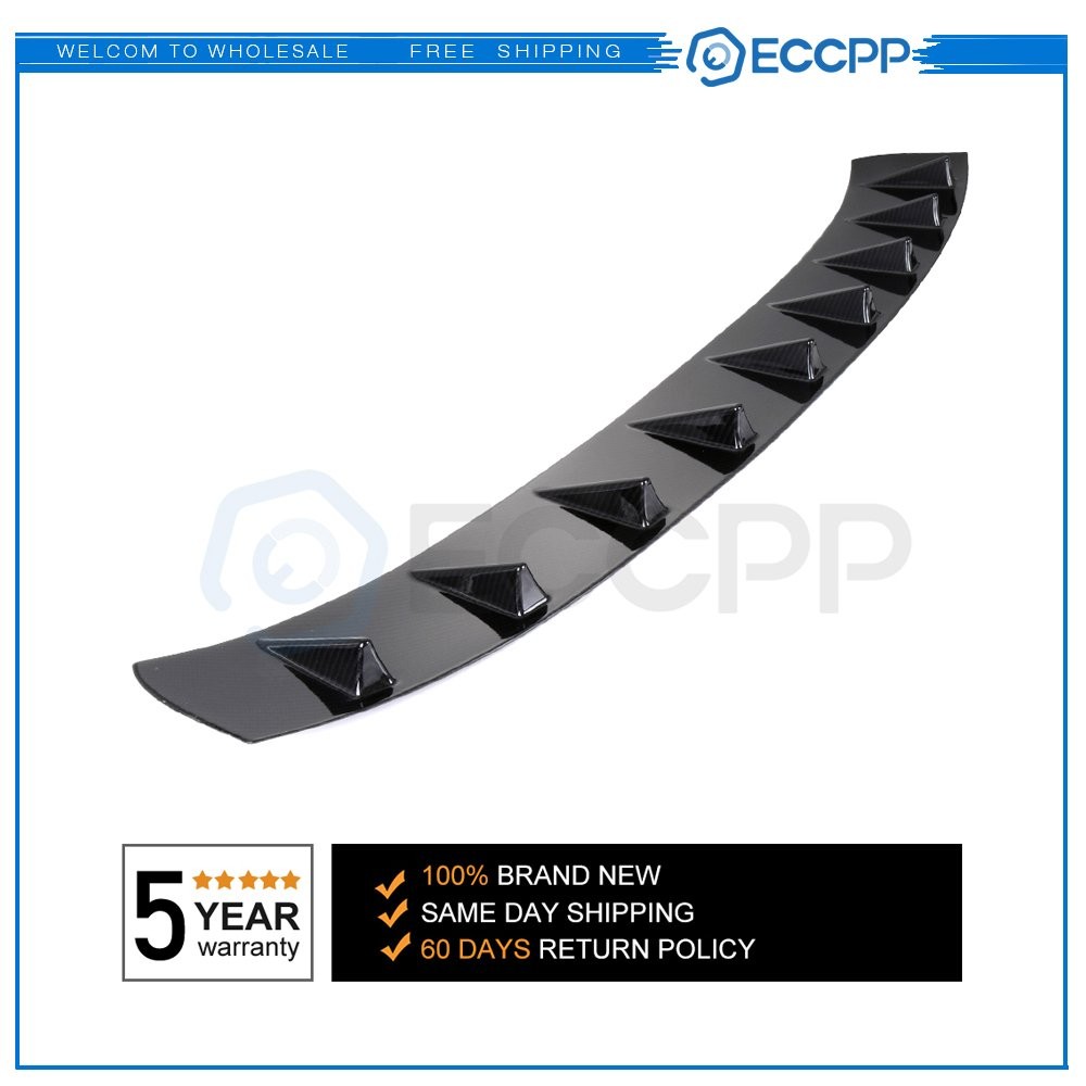 Carbon Look Roof Spoiler Wing For 2016-2019 Honda Civic Sedan 4DR 6B93BC-57