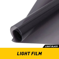 Light Gloss Smoke Vinyl Film Tint 12" x 72" Headlight Taillight Fog Wrap Cover 6B93BC-57