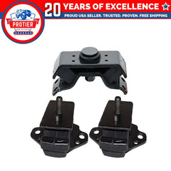 Motor & Trans Mount Set 3PCS Compatible for 1987-1995 Toyota 4Runner 2.4L 6B93BC-57