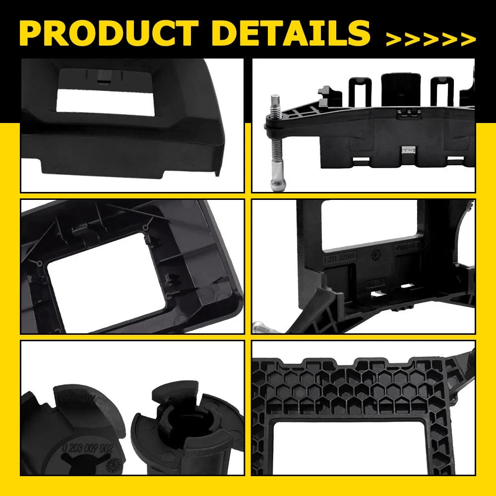 For Honda Accord 2018-2020 Distance Sensor Milliwave Radar Cover Base+3 Clips EA 6B93BC-57